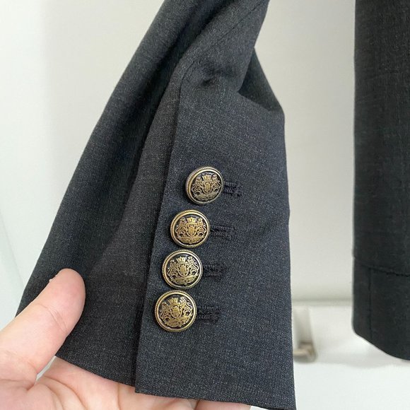 Dark Grey Aritzia Talula Blazer - Picture 7 of 10